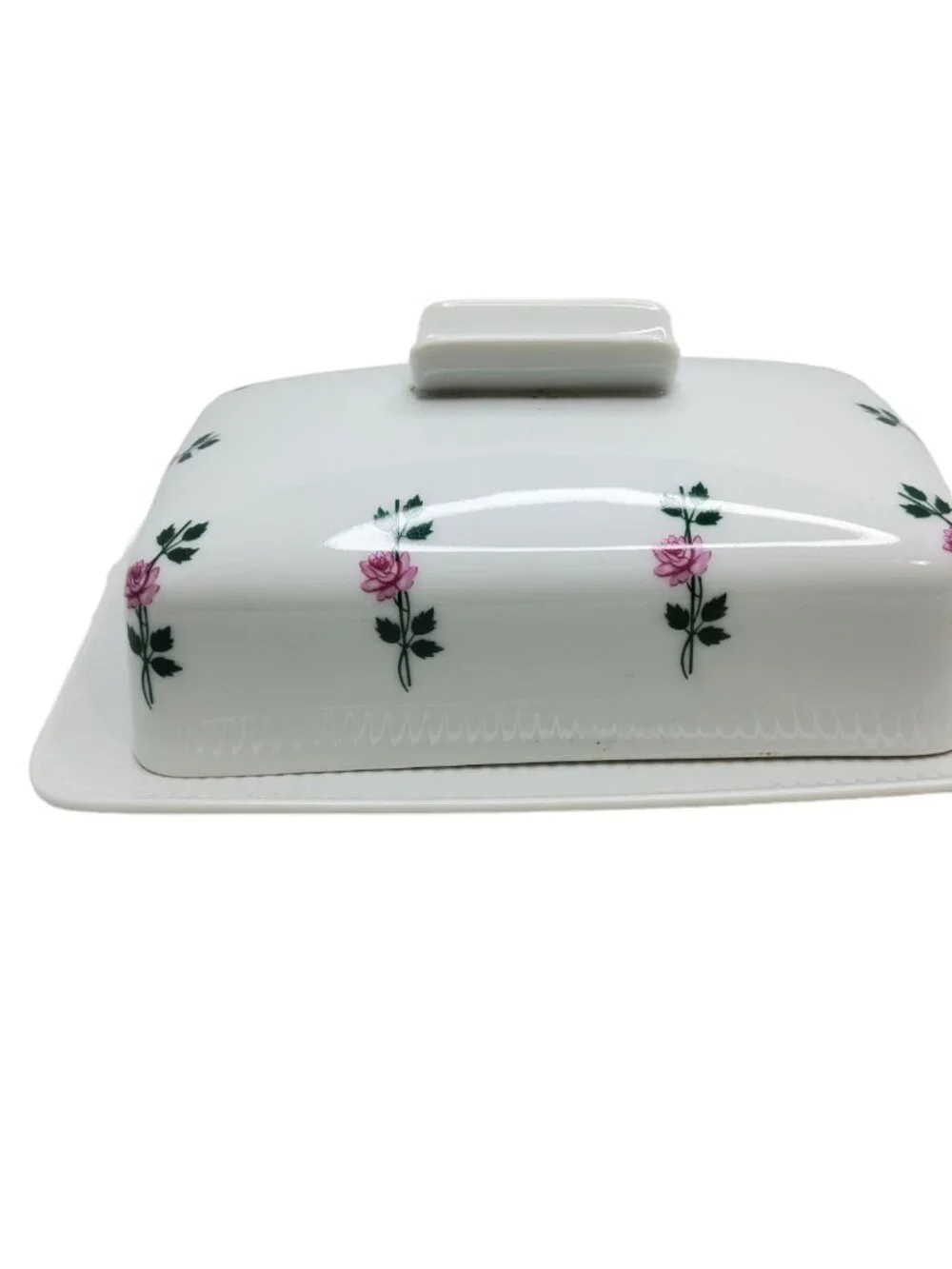 vintage seltmann weiden bavarian porcelain 1lb. butter dish